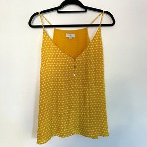 LOFT Outlet Button Detail Cami - Size XL